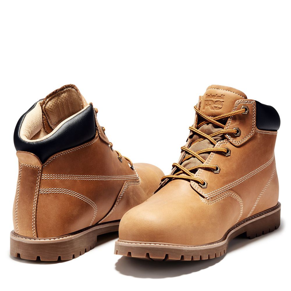 Bocanci De Muncă Timberland Barbati Maro - Pro® Gritstone Steel Toe - Romania - ZQMJEL531